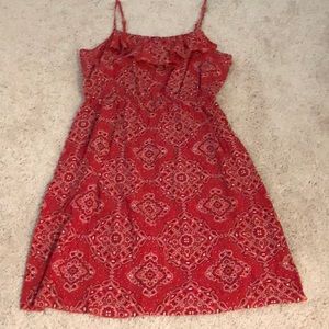 Old Navy red paisley dress